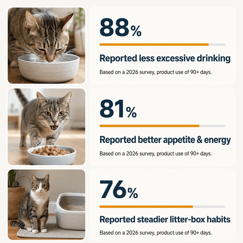 Renvia Kidney Support Drops for Cats — 5-in-1 Renal Formula